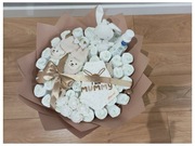 Bukiet z pampersów, baby shower, prezent dla noworodka 