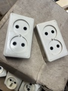 PRL gniazdo podwójne bez bolca n/t