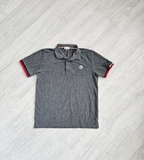 Szara koszulka polo Moncler xl 42