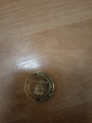 Moneta z beatyfikacji Jana Pawła II w 01.V.2012