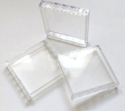 140 Klocek panel ściana 1x5x6 transparentny - 3 szt.