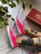 Vans Era neonowe różowe pink Vansy 38,5/24,5cm 