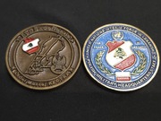 Coin - dwa STARE coiny z misji PKW Liban UNIFIL