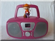 BigBen GAMME CD46 Radio przenośne - ładny, różowy wygląd dla dziecka.