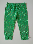 Topolino leginsy rybaczki bawełniane kropeczki r 128