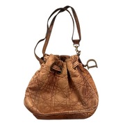 Vintage Dior Cannage drawstring bucket torebka