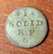 Solid szeląg 1768 SAP Stanisław August Poniatowski