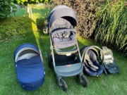 Wózek STOKKE TRAILZ  2w1 plus fotelik samochodwy 