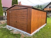 Garaż blaszany, wiata. WZMOCNIONY PROFILAMI. Producent. Cała Polska