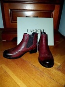 NOWE botki Lasocki roz 38 ,skóra, z metkami
