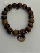 OXMO bransoletka tygrysie oko faset rozmiar 18