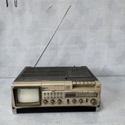 Radiomagnetofon z telewizorem unikat