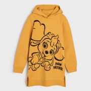 Sinsay Sukienka Dresowa Tunika z Kapturem Psi Patrol Skye Rosmiar 122