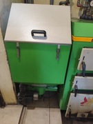 ZBIORNIK POJEMNIK KOSZ DO PODAJNIKA PIECA NA EKOGROSZEK HEF 19KW