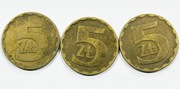 Moneta 5 ZŁ ZŁOTYCH 1982