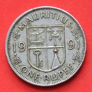 1  Rupia   1991  r  -   Mauritius    