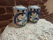 Ceramiczne pojemnik z gąskami 