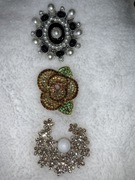 Broszki z mojej kolekcji cena za 1 szt 