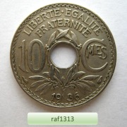 Francja - 1936 - 10 centimes
