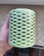 Rafia do szydełkowania zielony 200m