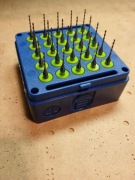 Wiertła Kemmer Präzision Ø 0,95mm 25szt. używane widiowe do metalu