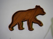 Tacka ozdobna - drewno dębowe 