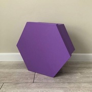 Duże pudełka prezentowe sześciokątne 40x40x15 cm