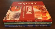 3 x Pascal przewodnik kulinarny/książka kucharska: Chorwacja;Bułgaria;Węgry