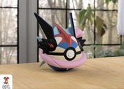 Pokeball Mega Greninja Pokemon Kolekcjonerski Stan Bardzo Dobry Prezent