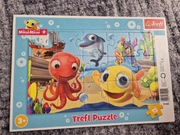 Wesoła rybka Mini Mini. Puzzle ramkowe  15 el. Trefl