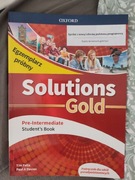 Oxford solutions gold pre-intermediate students book 