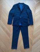 Grantowy męska garnitur / Navy blue men's suit / Ferrano / M