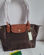 torebka LONGCHAMP  brąz/ CZEKOLADA roz M