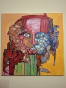 Oryginalny obraz z wystawy GUVEN CETINKAYA 