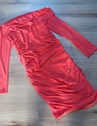 Bonprix koralowa sukienka 40/42