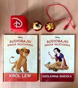 Zestaw Disney Audiobajki DeAgostini Królewna Śnieżka Król Lew głośnik