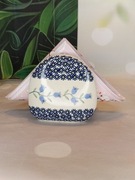 Serwetnik ceramiczny wysoki Bolesławiec stojak ceramika Bolesławiec 