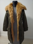 Kurtka, długości krótkiego płaszczyka damska, ocieplana - firmy Diverse