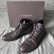 ALLSAINTS TRAP BOOT trzewiki czarne vintage (black washed) rozmiar 44