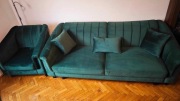 Sofa plus fotel Agata meble Dakar