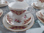 Zestaw do kawy Bone China "Duchess"