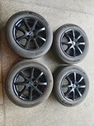Alufelgi Borbet 4x100 R15 z oponami całorocznymi 