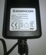 ORYGINALNY Zasilacz CANAL+ NC+ WIFIBOX Sagemcom 83