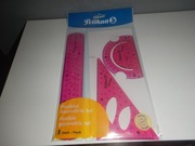 Zestaw geometryczny   Pelikan linijka, ekierka, kątomierz