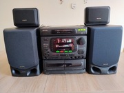 Wieża Aiwa NSX 999 - głośniki - kolumny - pilot 