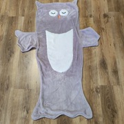 Śpiwór koc sowa milutki i ciepły długość 117