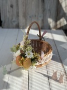 Koszyk na Wielkanoc, wiklinowy koszyczek na święconkę