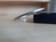 Srebrna bransoletka koło Warmet Rytosztuka