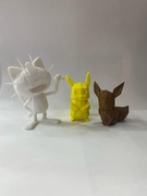 Pokemony 3D – Pikachu i inni – figurki / breloki – pojedynczo lub zestaw