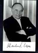 Herbert Lom - oryginalny autograf na zdjęciu - Różowa Pantera